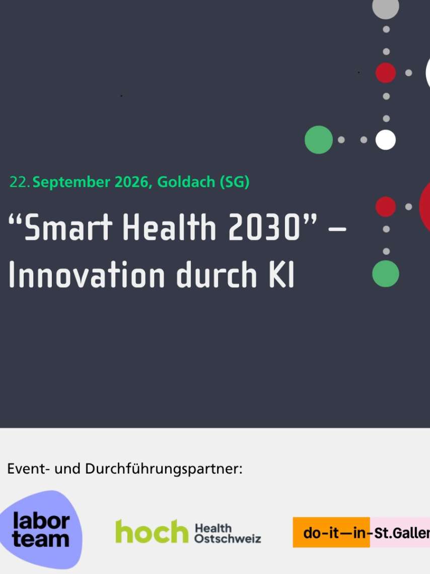 Partnerveranstaltung: Smart Health 2030 - Innovation durch KI