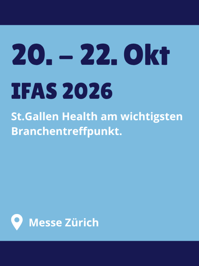 St.Gallen Health an der IFAS 2026